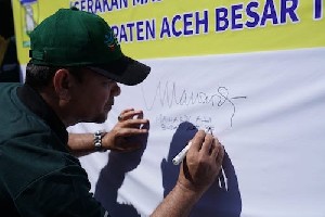 Bupati Aceh Besar Tegaskan Pembiasaan Hidup Sehat