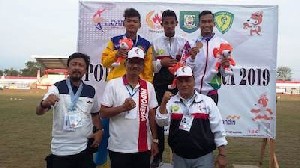 Aceh Tambah 3 Medali Emas di Porwil Bengkulu