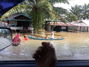 Dua Kecamatan di Singkil Direndam Banjir