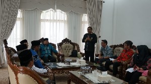 Bupati Aceh Besar Sambut Kunjungan Kerja Tim Sekjend DPR-RI