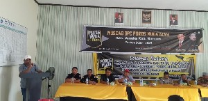 Rafi'i Yusuf Pimpin DPC Poros Muda Aceh Kecamatan Jangka