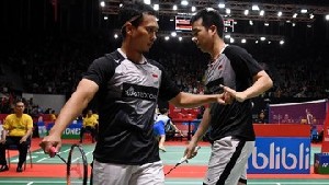 Hasil Indonesia Masters 2020: Ahsan/Hendra Lolos ke Final