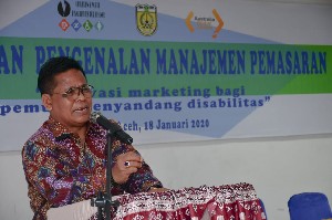 Walikota Banda Aceh Bertekad Jadikan Pemuda Disabilitas Kreatif dan Inovatif