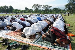 2.493 hektar Lahan Hadapi Gagal Panen, Masyarakat Aceh Besar Shalat Istisqa