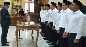 16 Pejabat Pengawas Pemkab Aceh Tamiang Dilantik, Ini Nama-namanya